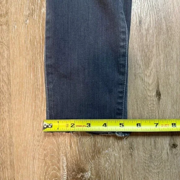 Frank and Eileen Sligo Jean Womens Size 24 Gray Frayed Skinny Stretch USA Ladies - Picture 13 of 14
